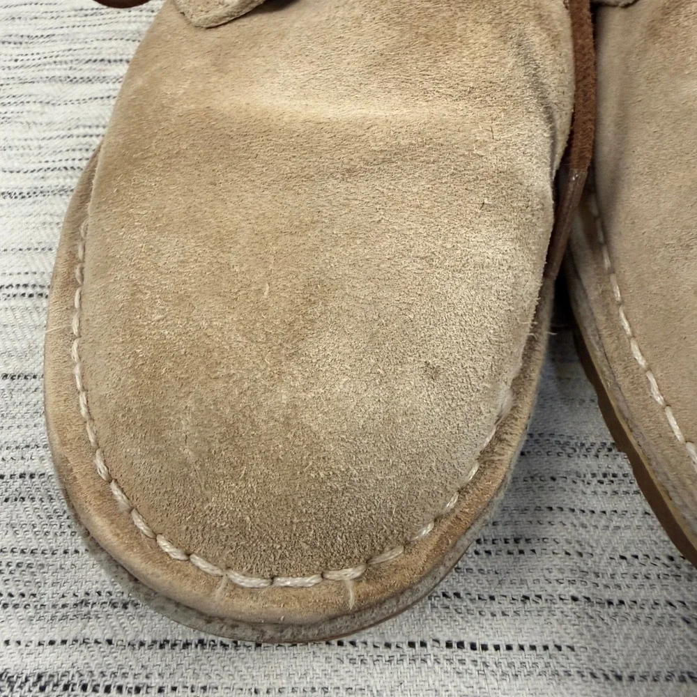 Bata Safari Men's Tan Suede Lace Up Chukka‎ Boots Size US 9/EU 41 Casual Minimal